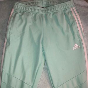 Mint Green Adidas Joggers